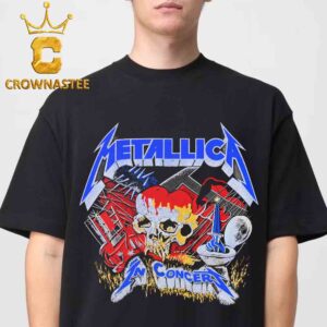 Metallica In Concert Vintage Boot Leg Sphere Las Vegas 2026 2027 Tour Unisex T-Shirt
