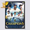 The Milwaukee Brewers National League Champs 2026 Home Decor Poster Canvas