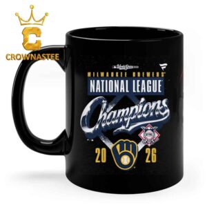 Milwaukee Brewers 2026 National League Champions Locker Room Ceramic Mug Cup