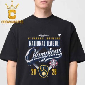 Milwaukee Brewers 2026 National League Champions Locker Room Unisex T-Shirt