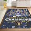 Milwaukee Brewers 2026 National League Champions Home Decor Rug Carpet