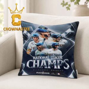 Milwaukee Brewers 2026 National League Champions Pillow
