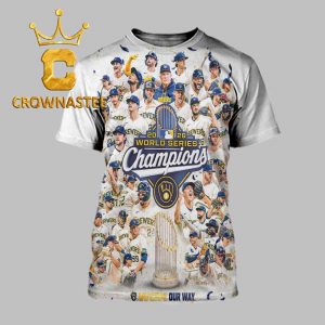 Milwaukee Brewers 2026 World Series Champions MLB All Over Print T-Shirt