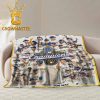 Milwaukee Brewers MLB World Series Champions 2026 Hooded Fleece Woven Blanket Tapestry