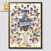 Milwaukee Brewers MLB World Series Champions 2026 Home Decor Poster Canvas