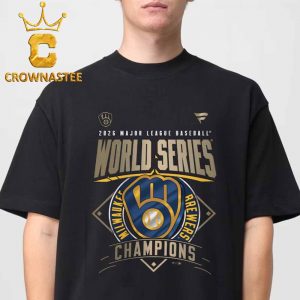 Milwaukee Brewers Fanatics 2026 World Series Champions Locker Room Unisex T-Shirt