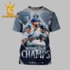 Milwaukee Brewers National League Champions 2026 All Over Print T-Shirt