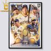 Milwaukee Brewers World Series Champions MLB 2026 Home Decor Poster Canvas