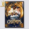 Milwaukee Brewers World Series Champions 2026 MLB Home Decor Poster Canvas