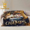 Milwaukee Brewers World Series Champions 2026 MLB Hooded Fleece Woven Blanket Tapestry Milwaukee Brewers World Series Champions 2026 MLB Hooded Fleece Woven Blanket Tapestry