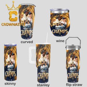 Milwaukee Brewers World Series Champions MLB 2026 Wine Stanley Flip Straw Cup Tumbler