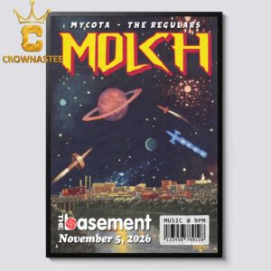 Molch Mycota The Regulars The Basement November 5 2026 Home Decor Poster Canvas