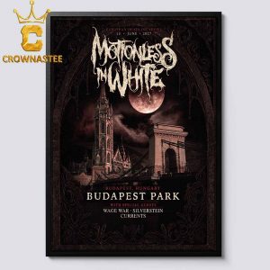 Motionless In White Meo Arena 2027 Lisbon Portugal July 7th Home Decor Poster Canvas