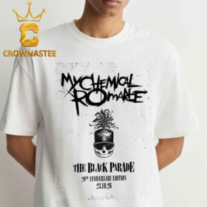 My Chemical Romance 20th Anniversary Black Parade 2026 Unisex T-Shirt