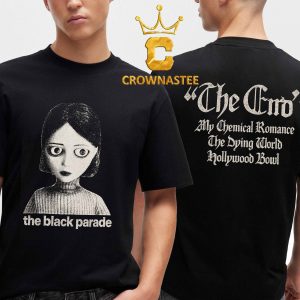 My Chemical Romance Astrid The Dying World The End Hollywood Bowl 2026 The Black Parade Two Sided T-Shirt