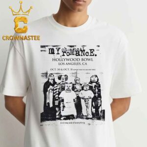 My Chemical Romance Hollywood Bowl 2026 Tour Los Angeles CA October 30th 31st Unisex T-Shirt
