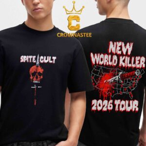 Spite New World Killer Cult 2026 Tour Two Sided T-Shirt