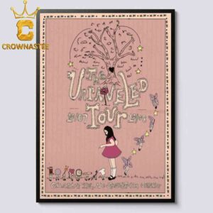 Olivia Rodrigo Charlotte NC 2026 Spectrum Center October 7th Home Decor Poster Canvas