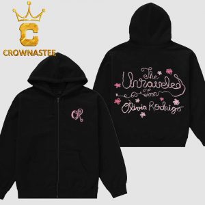 Olivia Rodrigo The Unraveled Tour 2026 Zipup Hoodie