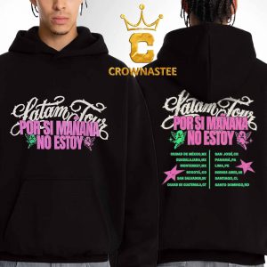 Omar Courtz Por Si Manana No Estoy Latam Tour 2026 Two Sided Hoodie