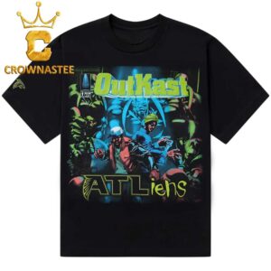 Outkast x Atlanta Falcons 30th Anniversary ATLiens Album Cover T-Shirt