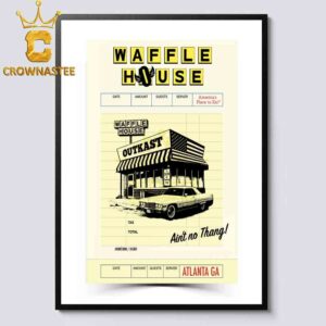 Outkast x Waffle House ATLiens Home Decor Poster Canvas