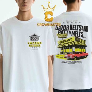Outkast x Waffle House Store Front White Two Sided T-Shirt