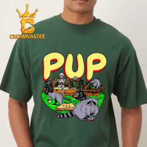 PUP The Dream Is Over Skeleton Racoon Unisex T-Shirt