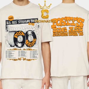 Post Malone The Big Ass Stadium Tour 2026 Two Sided T-Shirt