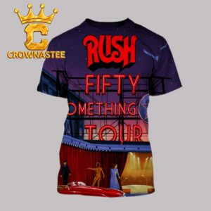Rush Fifty Something Tour Climate Pledge Arena Seattle WA Oct 10th & 12th 2026 All Over Print T-Shirt