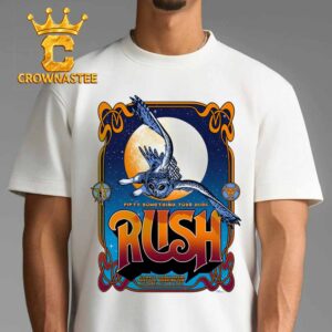 Rush Fifty Something Tour Oct 10th & 12th 2026 Climate Pledge Arena Seattle WA Unisex T-Shirt