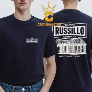 Russillo Framing Company West Tisbury Mass Two Sided T-Shirt