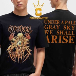 Sepultura 2026 Tour Roots Under A Pale Gray Sky We Shall Arise Two Sided T-Shirt
