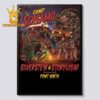 Spite The Slaughter Continues San Diego Sacramento November 3th & 4th 2026 Home Decor Poster Canvas