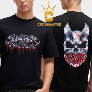 Slaughter To Prevail Chrome Mask Halloween 2026 Two Sided T-Shirt