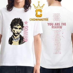 Sombr 2026 You Are The Reason Tour Dates Two Sided T-Shirt