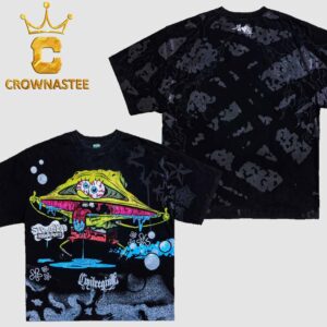 Spongebob Squarepants Civil Regime Civil Pine Side By Side 199X All Over Print T-Shirt