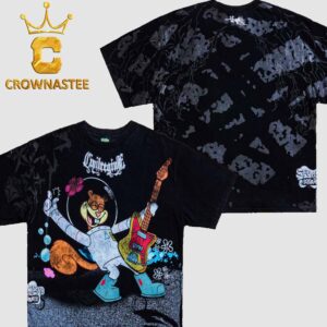 Spongebob Squarepants Civil Regime Krust Punk Side By Side 199X All Over Print T-Shirt