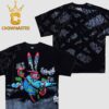 Spongebob Squarepants Civil Regime Dystopic Bottom Side By Side 199X All Over Print T-Shirt