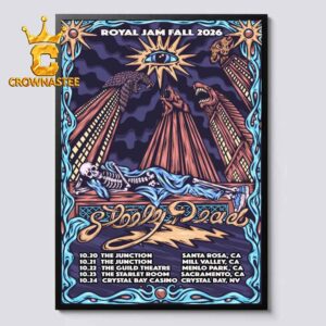 Steely Dead Royal Jam Fall 2026 California Home Decor Poster Canvas