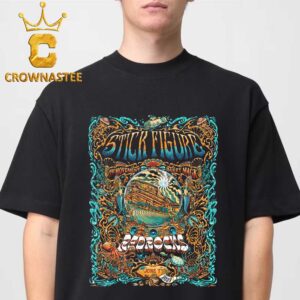 Stick Figure Red Rocks Amphitheatre 2027 Tour Morrison CO June 7th Unisex T-Shirt