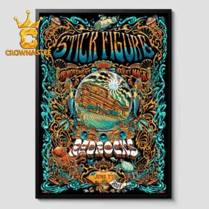 Stick Figure The Movement Harry Mack Red Rocks June 7th 2027 Home Decor Poster Canvas