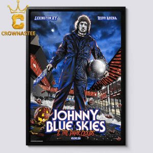 Sturgill Simpson aka Johnny Blue Skies Rupp Arena 2026 Tour Lexington KY October 30th Home Decor Poster Canvas