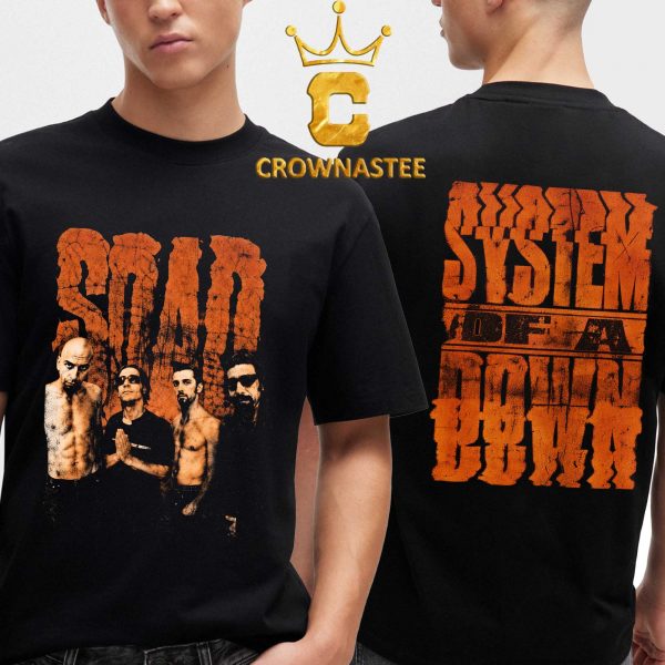 System Of A Down Sick New World 2026 Pop Up Merch Two Sided T-Shirt