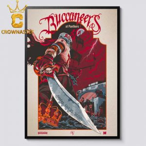 Tampa Bay Buccaneers vs Carolina Panthers October 25th NFL 2026 Home Decor Poster Canvas