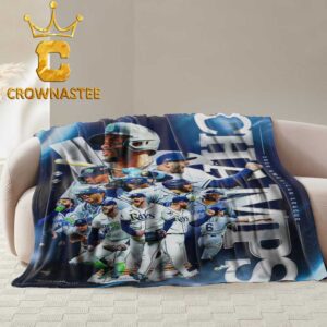 Tampa Bay Rays 2026 MLB American League Champions Fleece Woven Blanket