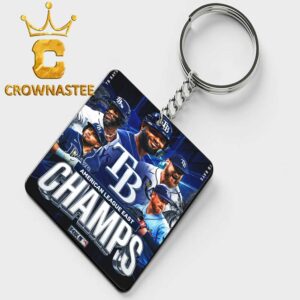 Tampa Bay Rays American League Champions 2026 MLB Acrylic Wood Keychain