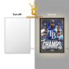 Tampa Bay Rays American League Champions 2026 MLB Poster Mirror Night Light