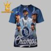 Tampa Bay Rays Champs 2026 American League All Over Print T Shirt