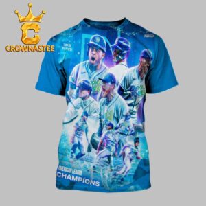Tampa Bay Rays  Are Going To The World Series American League Champs 2026 All Over Print T-Shirt